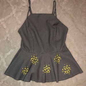 Nordstrom Peplum tank top